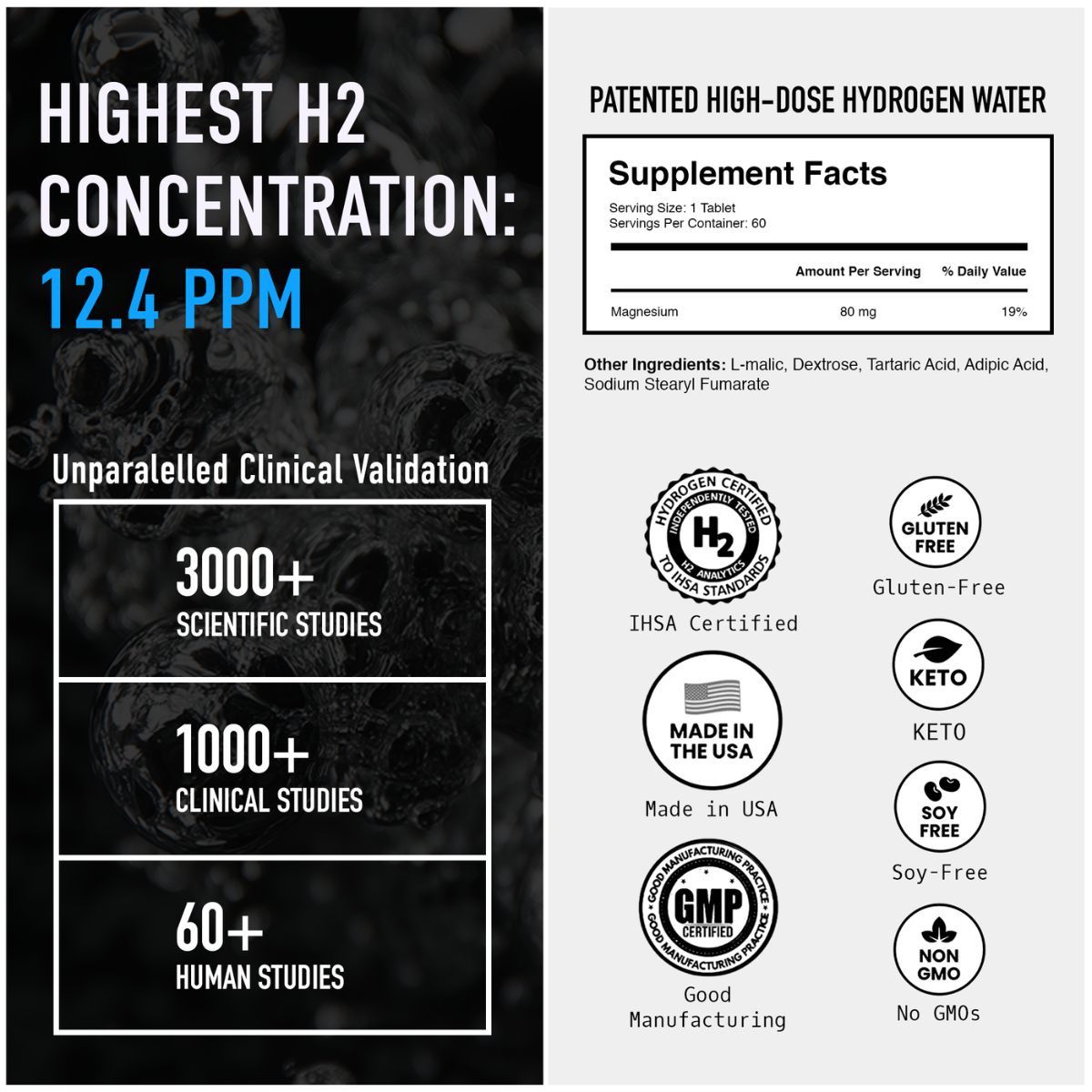 REJUVENATION Raspberry | Molecular Hydrogen Water Tablets