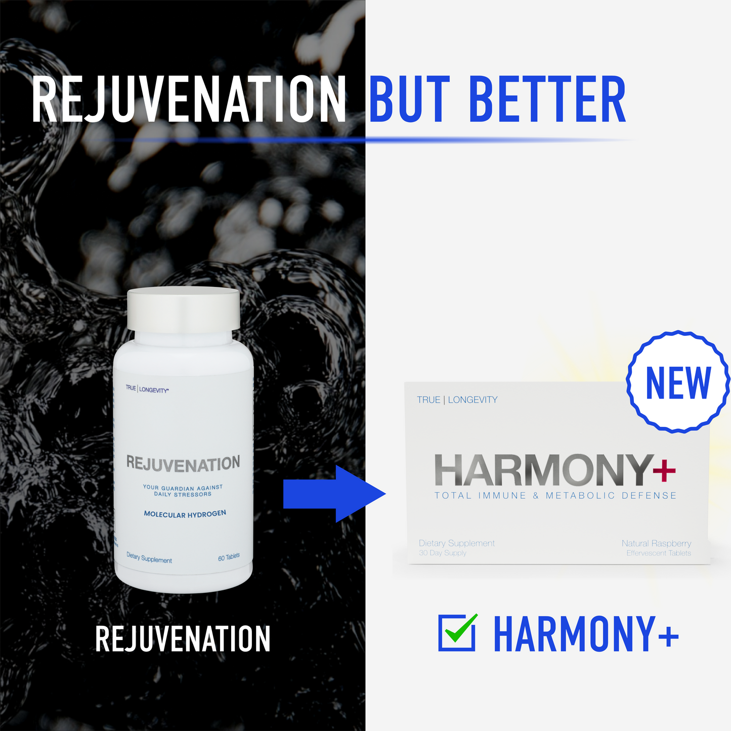 HARMONY+ | Rejuvenation HWT+ Postbiotics & Micronutrients