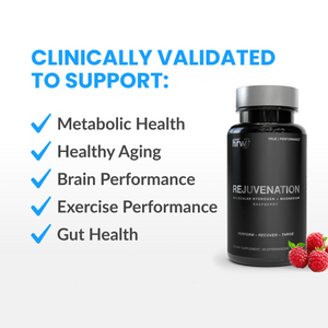 REJUVENATION | Molecular Hydrogen Water Tablets - 12.4 PPM H2 + Magnesium | Drink HRW