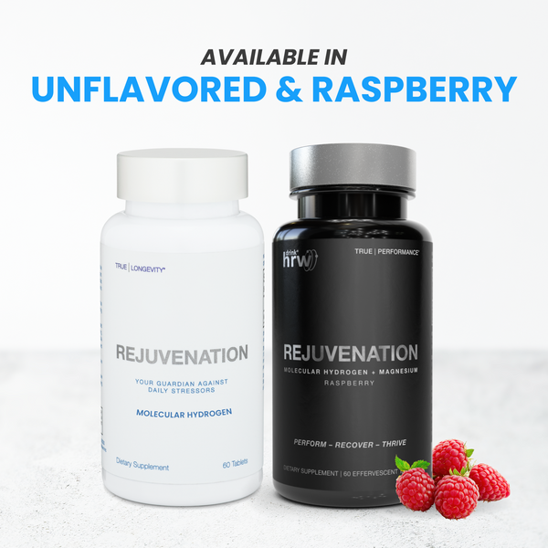 REJUVENATION | Molecular Hydrogen Water Tablets Raspberry Flavor