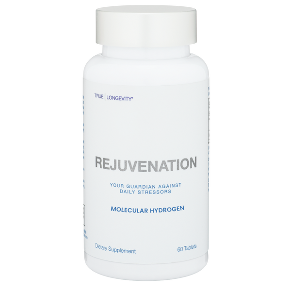 REJUVENATION | Molecular Hydrogen Water Tablets - 12.4 PPM H2 + Magnesium | Drink HRW