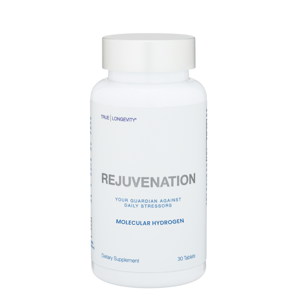 REJUVENATION | Molecular Hydrogen Water Tablets - 12.4 PPM H2 + Magnesium | Drink HRW
